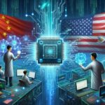 Cooling towers of a Chinese nuclear power plant symbolizing AI data center energy