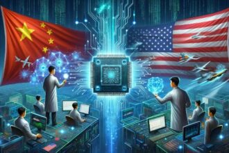 Cooling towers of a Chinese nuclear power plant symbolizing AI data center energy