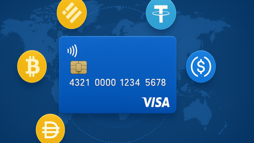 Visa stablecoin pilot for cross-border payments using USDC and EURC