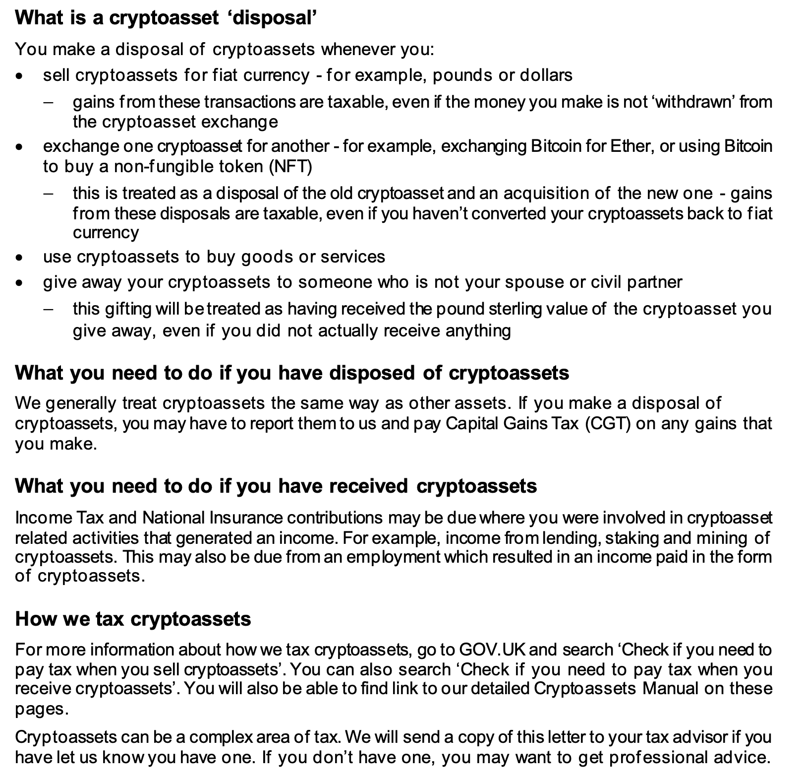 Example of a previous nudge letter sent in 2024