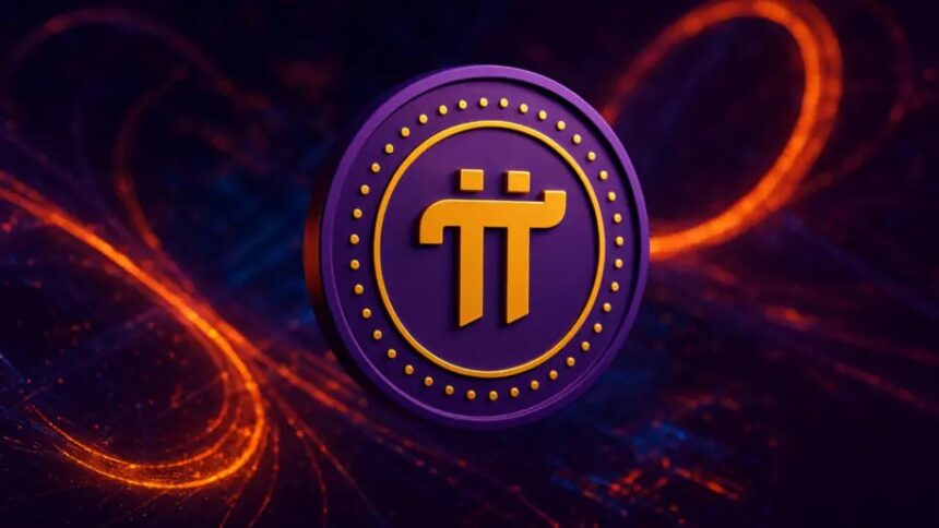 Pi Network price trend chart with forecast projections