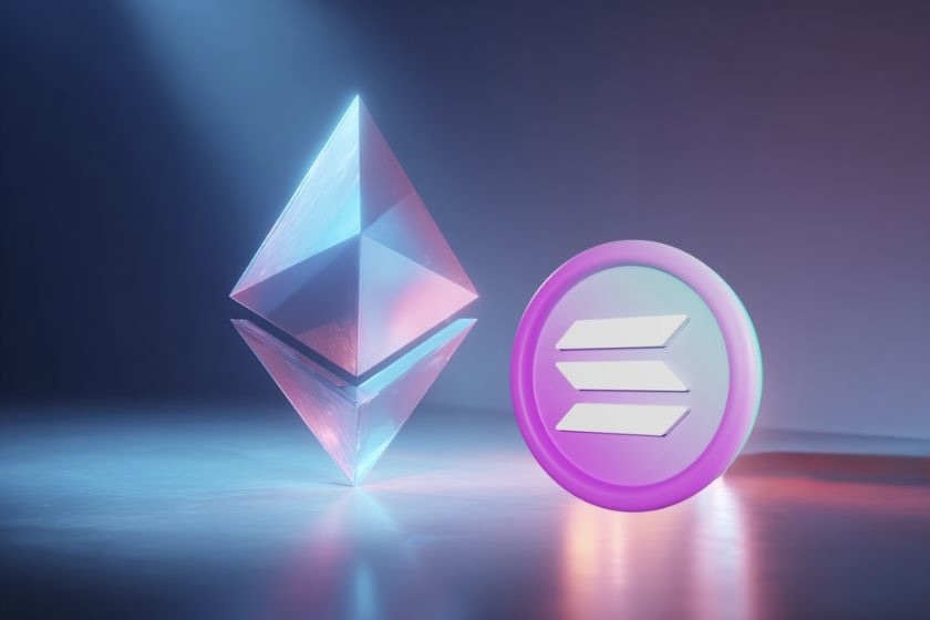 Blockchain network diagram illustrating decentralization efficiency