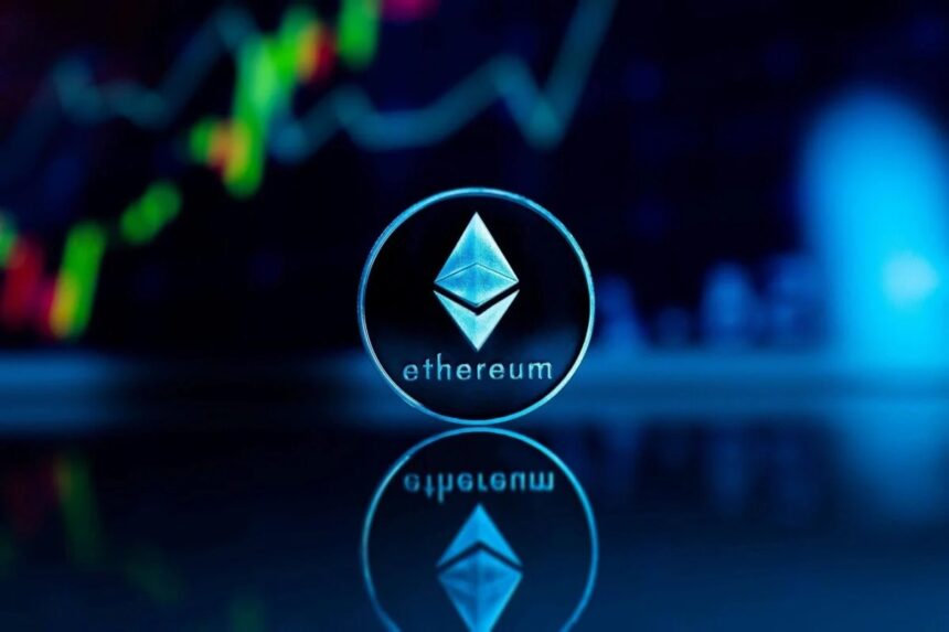 Institutional Ethereum holdings chart showing over 10% of ETH supply in company wallets