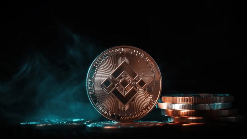 Chart showing BNB hitting an all-time high after CEA Industries investment