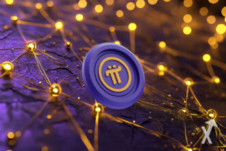 Pi Network logo highlighting global adoption and blockchain growth