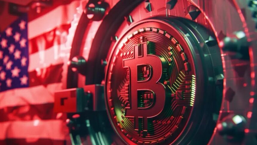 Massachusetts State House with Bitcoin logo for Massachusetts Bitcoin reserve bill article