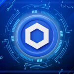 Chainlink token LINK price chart showing 4% decline