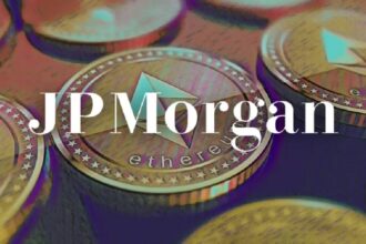 Solana ETF inflows chart with JPMorgan analysis headline