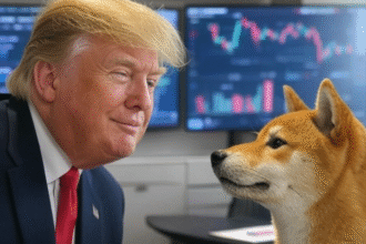 Shiba Inu price chart amid US-China trade war tensions