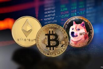 Crypto market liquidation event chart showing $19B liquidated after Trump tariff threat