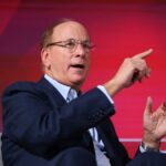 BlackRock CEO Larry Fink discussing Bitcoin as an alternative investment