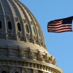 US Treasury building illustrating record surplus for September 2025