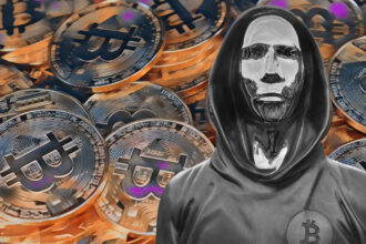 Graph showing Satoshi Nakamoto Bitcoin holdings value decline after market crash