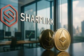 SharpLink Ether treasury expansion visual overview