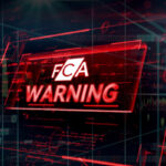 UK Financial Conduct Authority building with crypto icon overlay