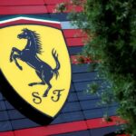 Ferrari 499P Le Mans car and digital token concept