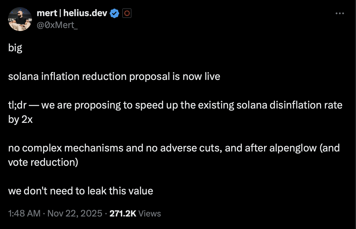 Mert Mumtaz post on X (Formal Twitter)